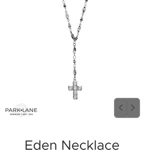 Park Lane Silver Cross Necklace